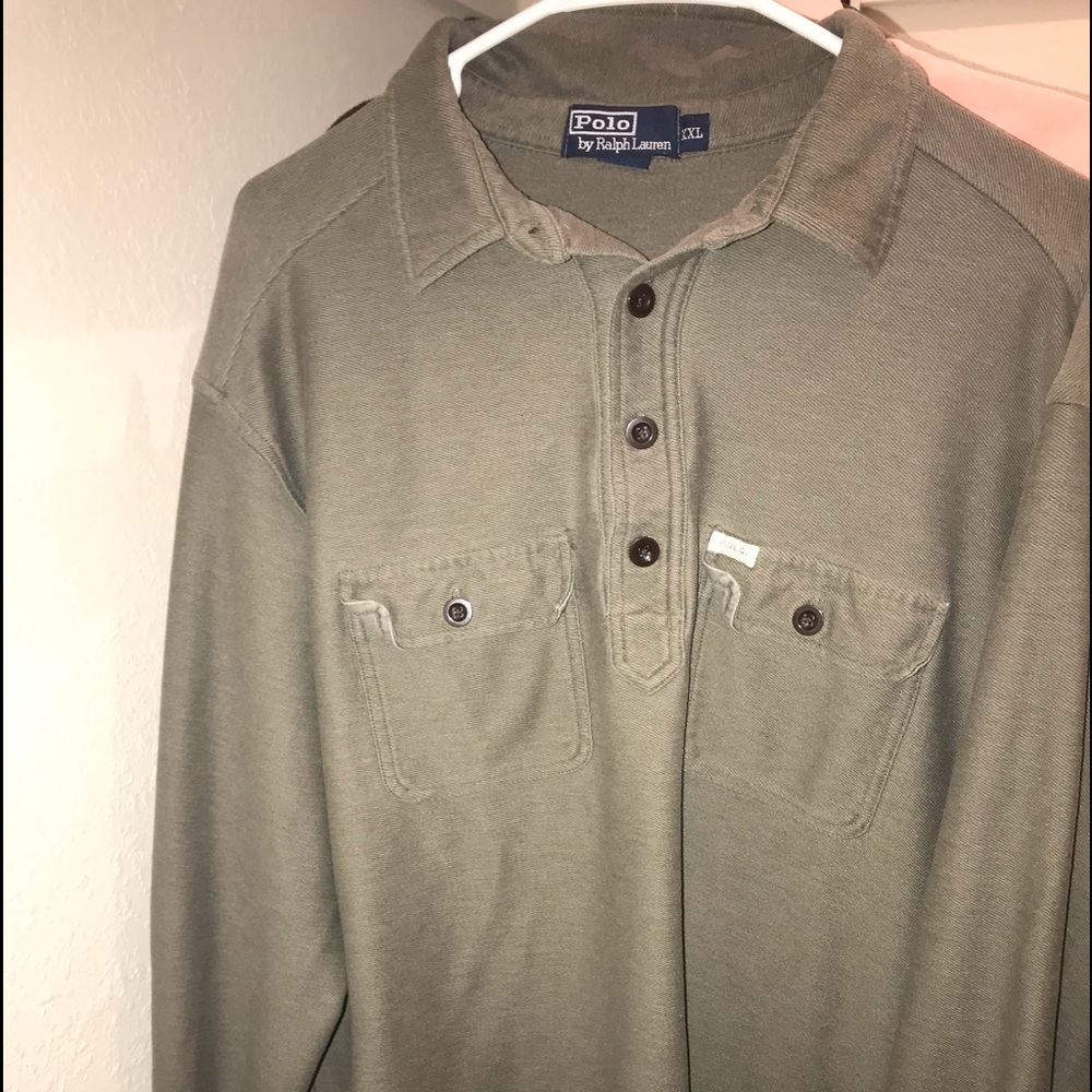 Polo Casual Dress Shirt (XXL)